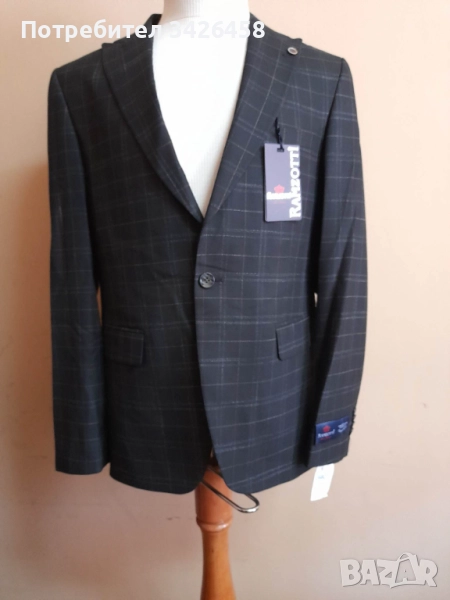Сако мъжко черно, снимка 1
