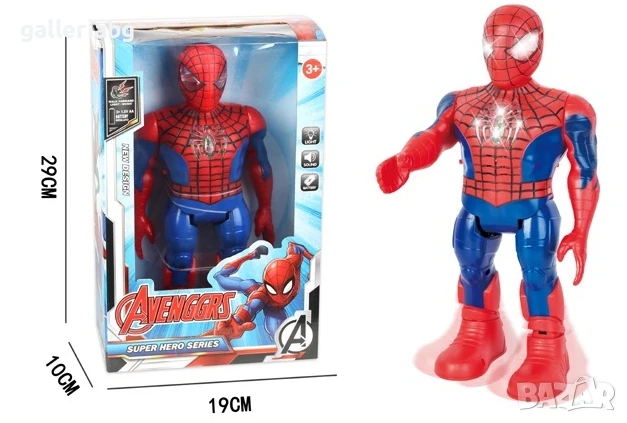Фигура на Спайдърмен 29 см – със светлини и звук , снимка 1