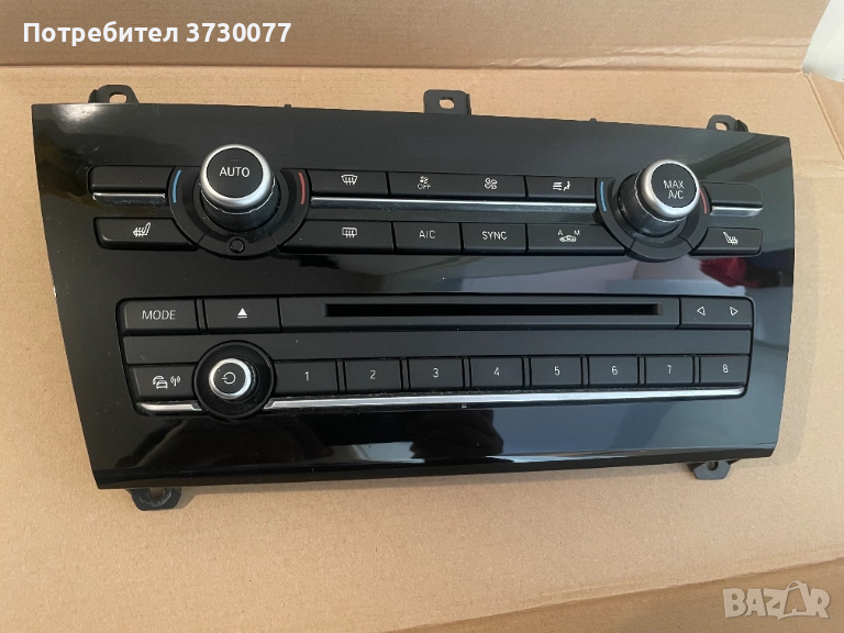 BMW X3 F25 LCI / X4 F26 климатик панел радио, снимка 1