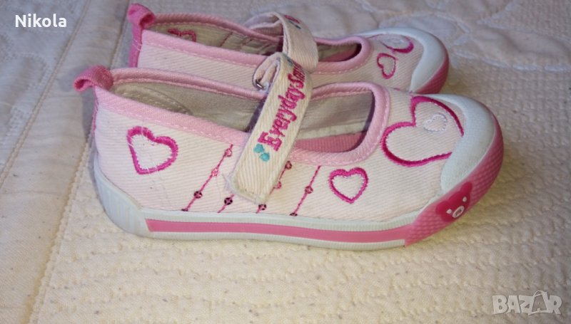 Детски спортни обувки , гуменки - розови маратонки Everyday Smile, снимка 1