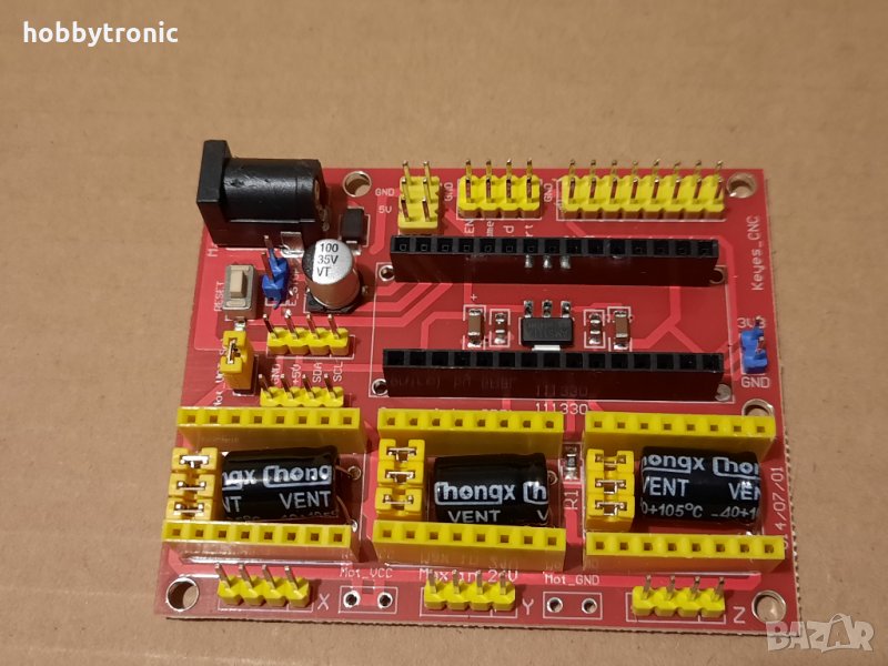 Arduino Nano CNC shield за управление на стъпкови двигатели , снимка 1