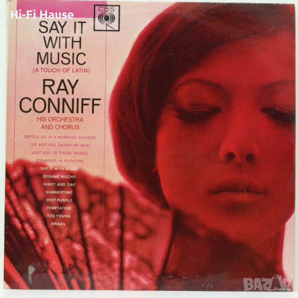 Ray Conniff-Say it whit Mosic-Грамофонна плоча -LP 12”, снимка 1