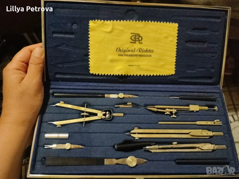 Оригинален комплект за чертане 'Рихтер', снимка 1