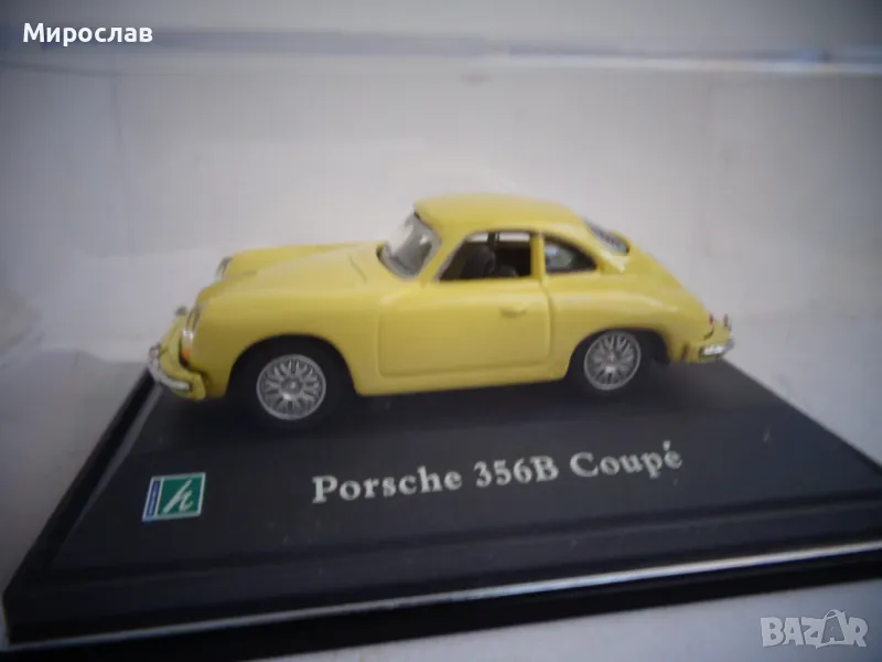 1:72 HONGWELL PORSCHE 356 B COUPE ИГРАЧКА КОЛИЧКА МОДЕЛ, снимка 1