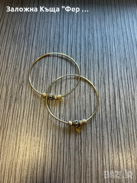 Нови златни обици 14карата, снимка 1