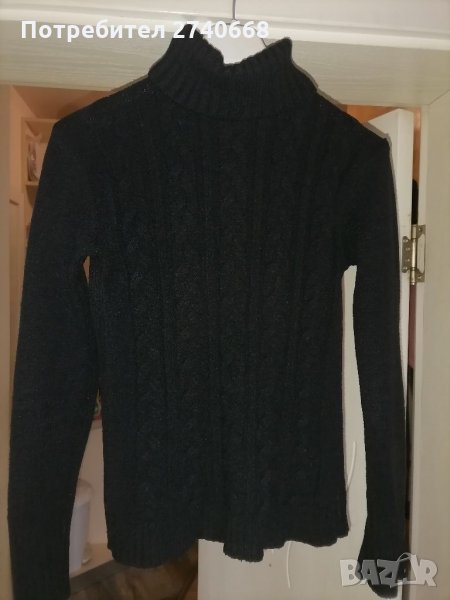 Дамски пуловер с полу, снимка 1