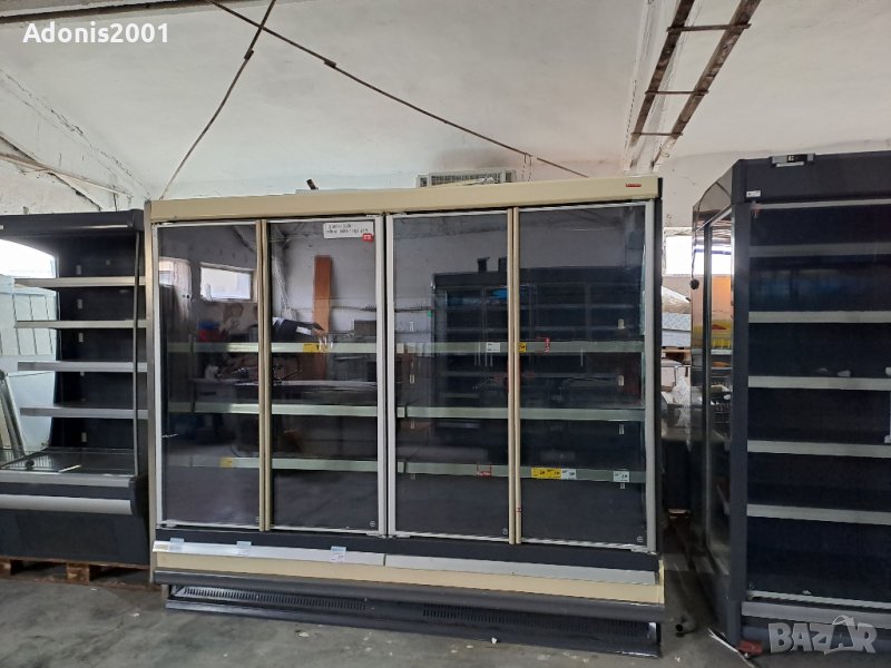 Хладилна витрина Arnec вертикална, крайстенна, плюсова, снимка 1