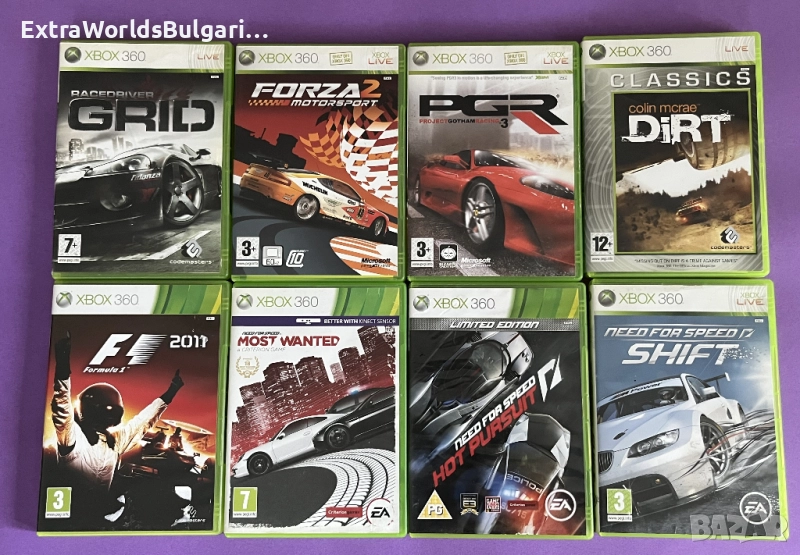 Игри за Xbox 360 – състезателни класики, снимка 1