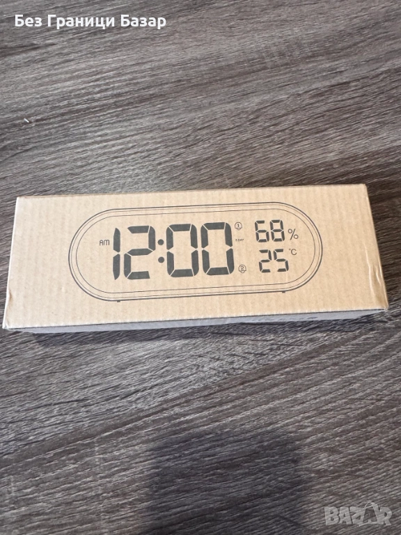 Нов Музикален LED будилник с USB захранване и голям дисплей за стая дом, снимка 1