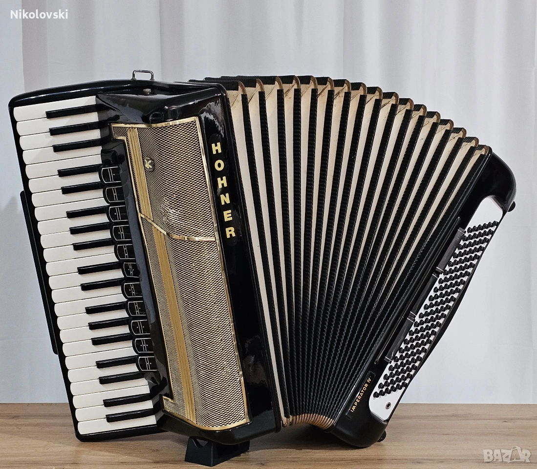 Акустичен акордеон Hohner Imperator IV , снимка 1
