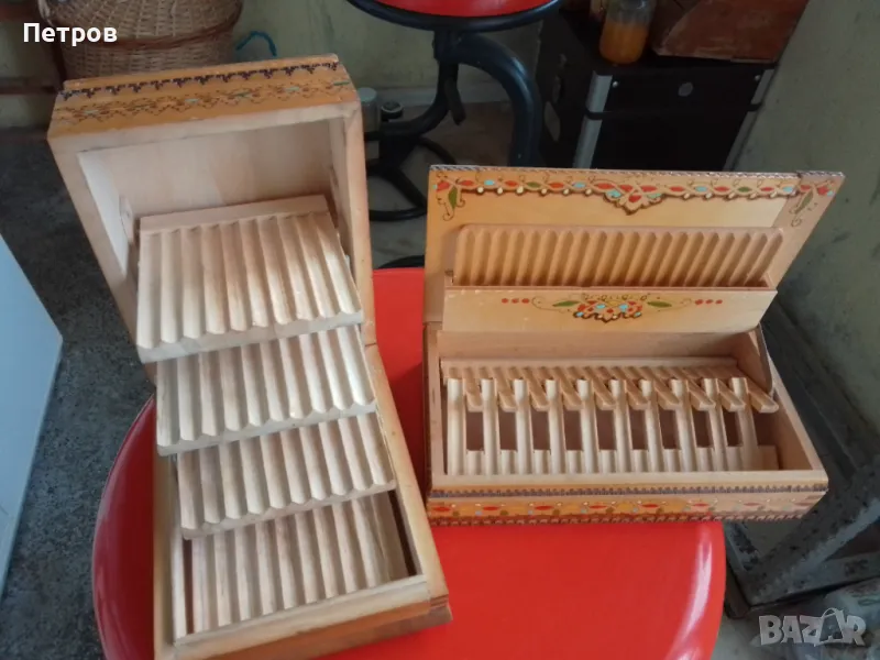 дървени кутийки за цигари, снимка 1