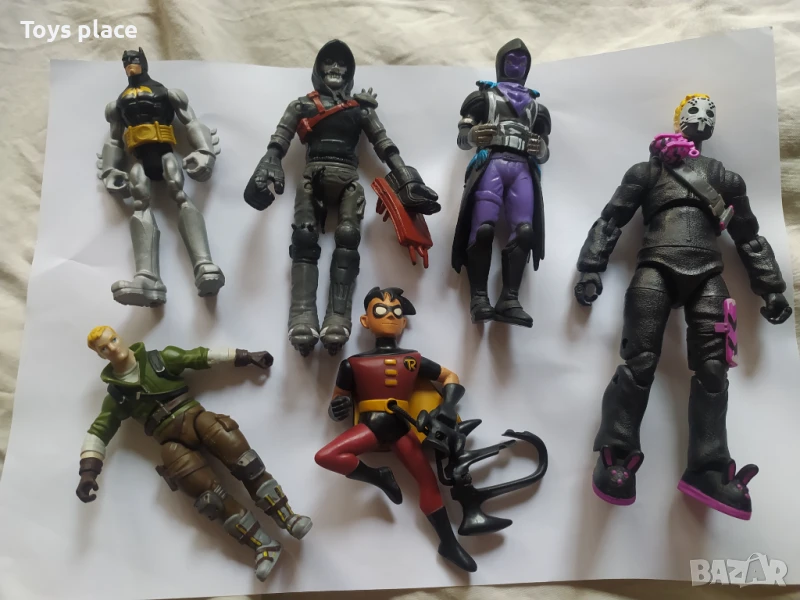 Оригинални фигури за момче Fortnite, Batman, Robin, Батман, Робин, Фортнайт, снимка 1