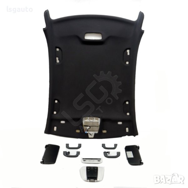 Комплект тапицерия таван, сенници, дръжки и плафони Mercedes-Benz C-Class 204 (W/S/C) 2007-2014 ID: , снимка 1