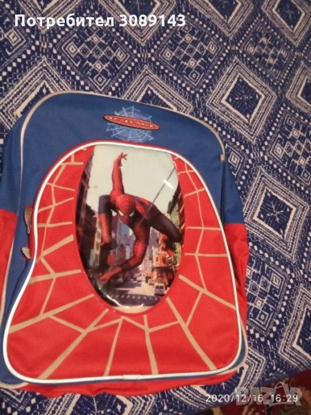 ПРОМО! Ученическа, уникална нова раница Спайдър-Мен/ Spider-Man, снимка 1