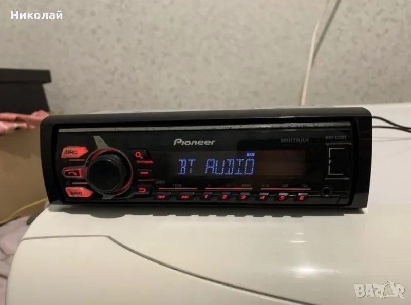 Авто радио Pioneer Bluetooth, снимка 1