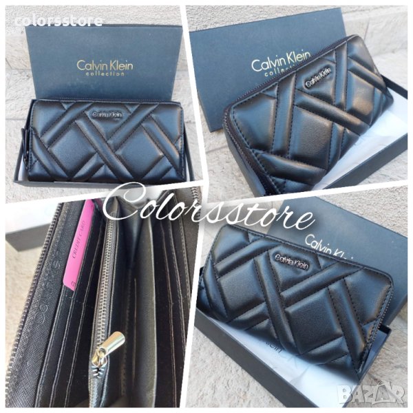 Черен портфейл  Calvin Klein код SG604, снимка 1