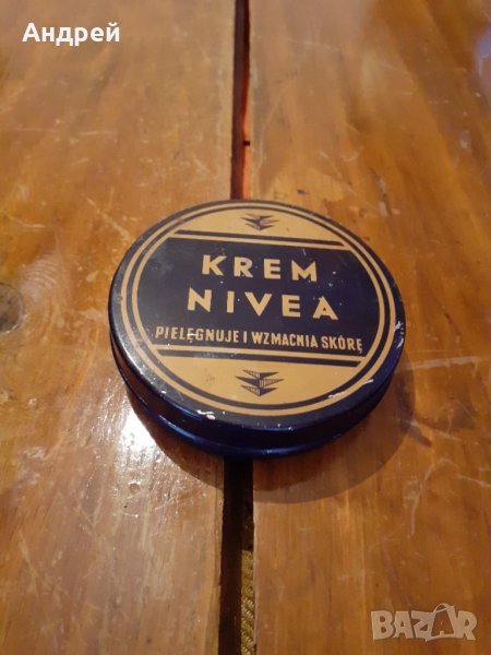 Стара кутия Крем Нивеа,Krem Nivea, снимка 1