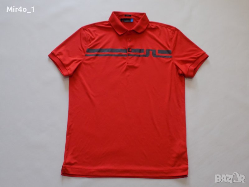 тениска j.lindeberg golf риза блуза фанела потник яка оригинал мъжка L, снимка 1