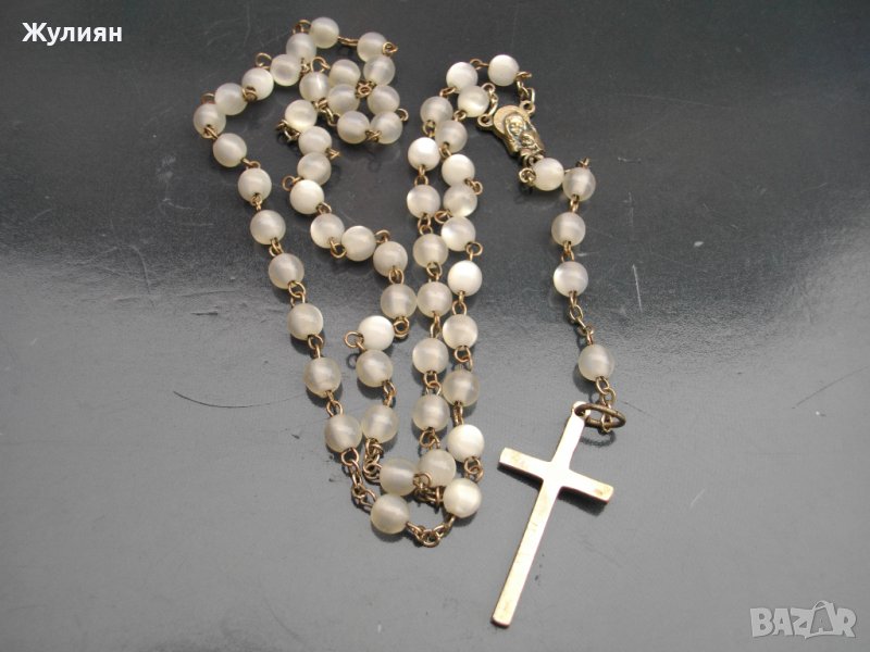 СТАРА СЕДЕФЕНА МОЛИТВЕНА БРОЕНИЦА , снимка 1