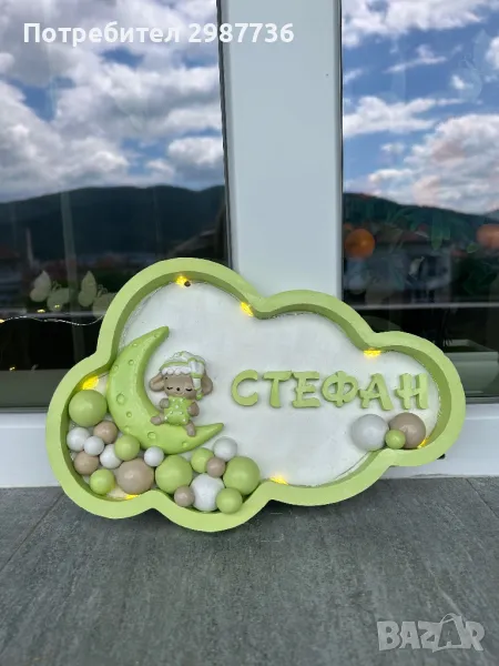 Нащна лампа облак! , снимка 1