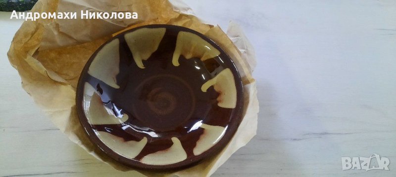 Керамична битова чиния, снимка 1