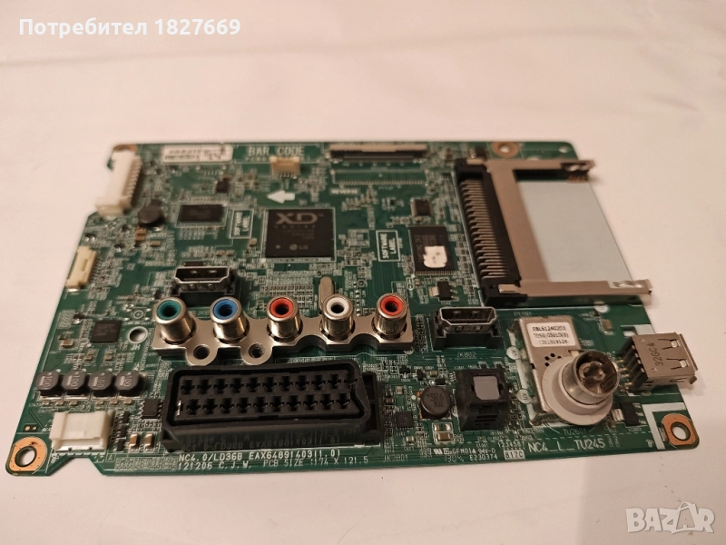 Main Board LD36B. EAX64891403(1.0), снимка 1