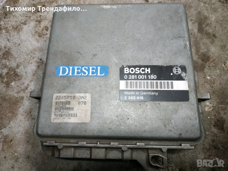 E38 BMW ECU 0281001180 2243416, 0 281 001 180, 2 243 416 ,компютър бмв е38 дизел 2245718 3A2, снимка 1