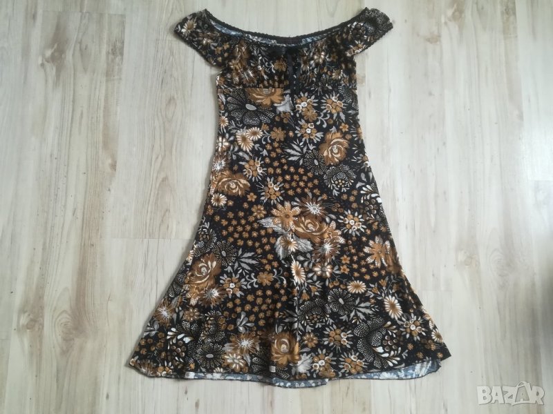 Флорална рокля Sandro Ferrone, снимка 1