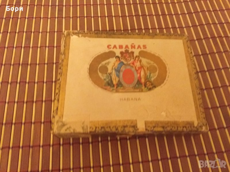 Дървена кутия CABANAS - HABANA  от пури, снимка 1