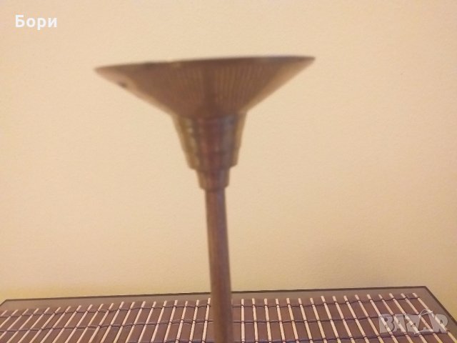 Месингов свещник Италия, снимка 4 - Декорация за дома - 27477912