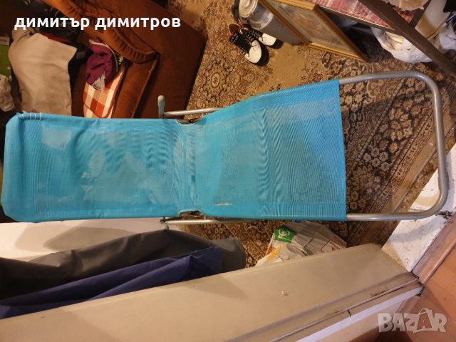 ГРАДИНСКИ ШЕЗЛОНГ със забележки, снимка 1