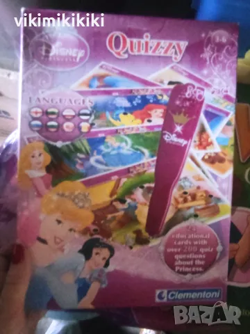 quizzy disney clementoni с говореща писалка, снимка 2 - Образователни игри - 47258948