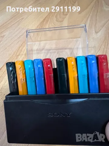 Sony MiniDisc 74 Color, лот от 10 бр., снимка 6 - Друга електроника - 48460570