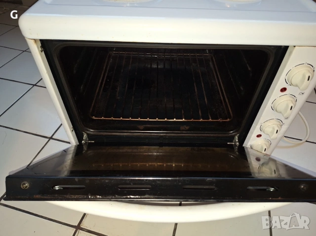 Готварска печка мини Елдом 203VFE, Раховец, Терма, Бяла, снимка 3 - Печки, фурни - 53032237