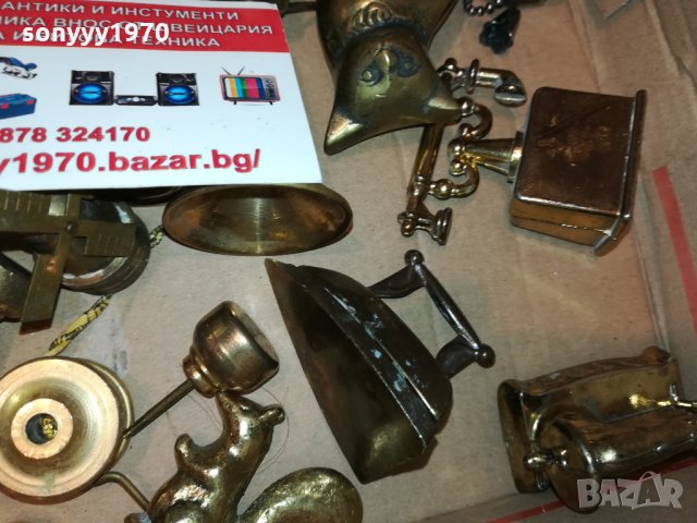 златинки-миниатюри-30бр-фигурки 2610211745, снимка 4 - Антикварни и старинни предмети - 34591651