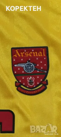 Ретро тениска на Арсенал, снимка 5 - Тениски - 49100836