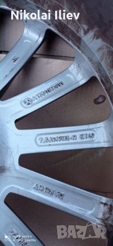 Джанти 2бр 19" AMG оригинал, снимка 4 - Гуми и джанти - 39110613