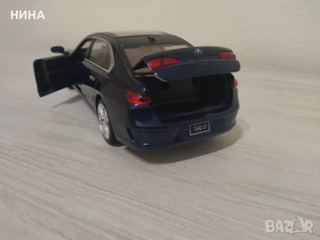 Метална количка BMW i7 !!!, снимка 5 - Колекции - 51043743