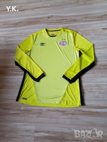 Оригинална мъжка тениска с дълъг ръкав Umbro x PSV Eindhoven / Season 16-17 (GK), снимка 2 - Тениски - 40261901