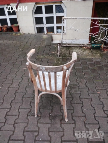 два стари дървени виенски стола , снимка 8 - Антикварни и старинни предмети - 52970273