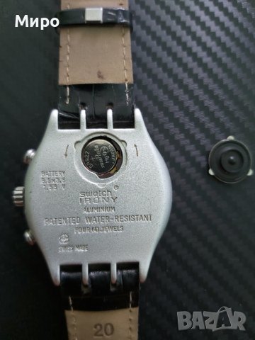 Часовник Swatch Irony - YCS1005- chronograph, снимка 9 - Мъжки - 43924311