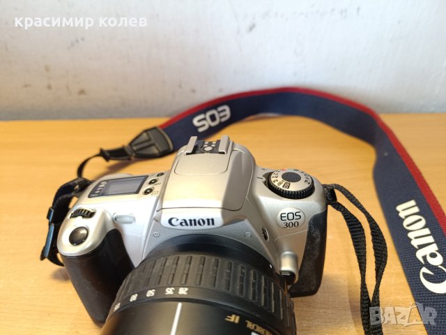 фотоапарат "CANON EOS 300"+обектив "SIGMA 28-200mm", снимка 2 - Фотоапарати - 43942345