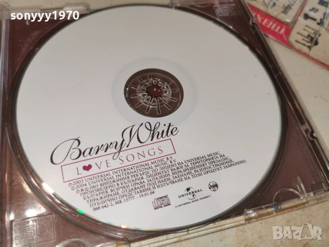 BARRY WHITE CD 1602261600HOL1E66, снимка 6 - CD дискове - 53496646