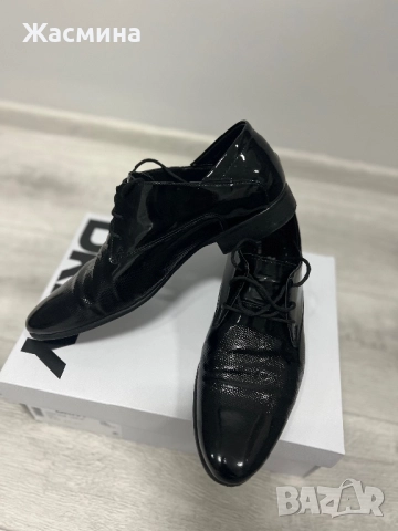 Мъжки лачени обувки, снимка 2 - Официални обувки - 52389875