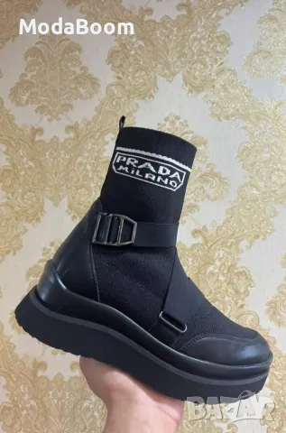 Prada дамски боти Два цвята 