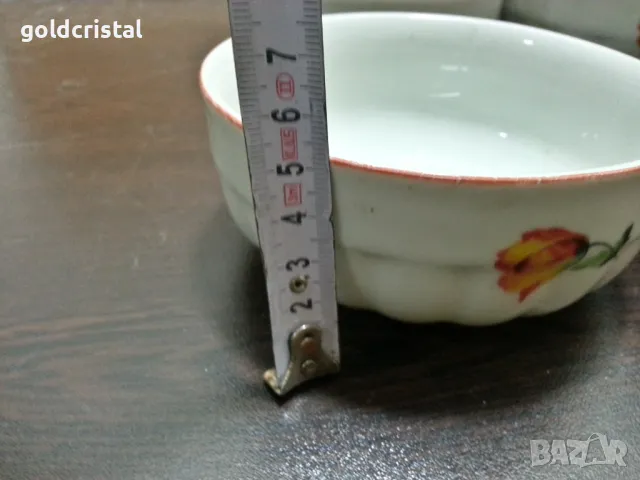 Стар български порцелан купички , снимка 4 - Антикварни и старинни предмети - 48646417