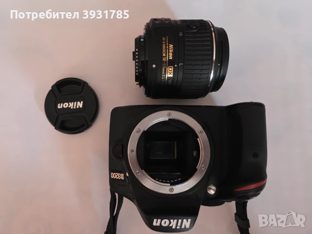 Фотоапарат DSLR NIKON D3200 , снимка 3 - Фотоапарати - 51201316