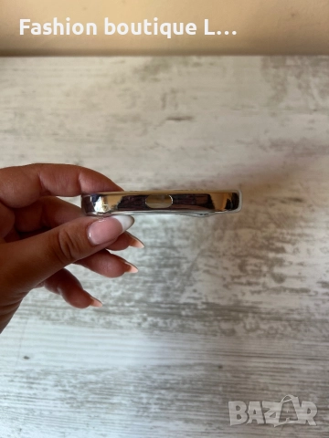 Кейс / калъф за айфон 13 про сребърен пластмасов релефен модел 🩶🩶🩶, снимка 6 - Калъфи, кейсове - 52089039