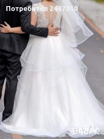 Булчинска рокля, снимка 6 - Сватбени рокли - 27132886