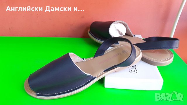 Английски дамски сандали естествена кожа-3 цвята, снимка 17 - Сандали - 28539424